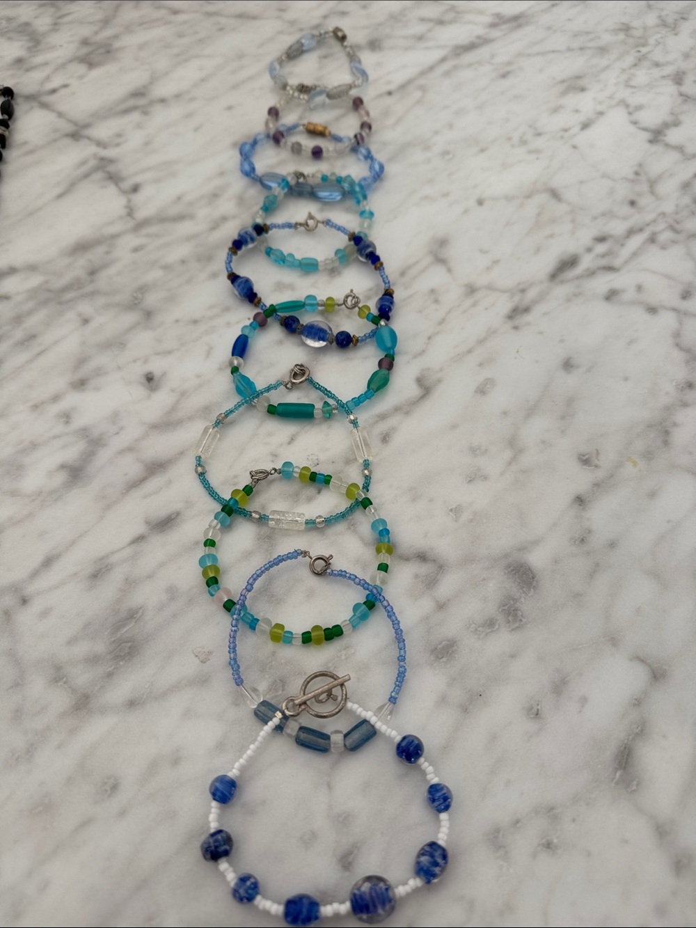 Bundle of 10 bracelets